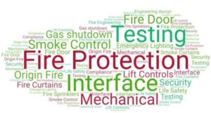 Fire protection terms and logo